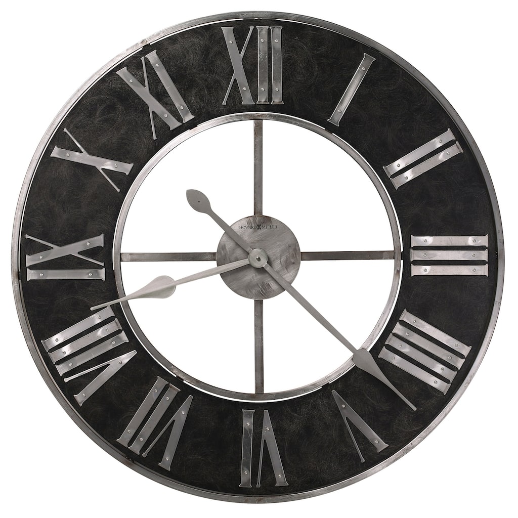 Howard Miller Dearborn Industrial, Transitional, Vintage, and Chic, Statement Gallery Wall Clock, Reloj De Pared