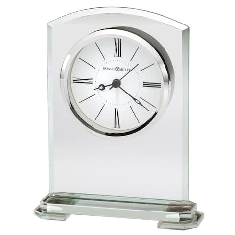 Howard Miller Corsica, Contemporary Modern, Sleek, and Chic, Classic Style Table Clock, Reloj de Mesa