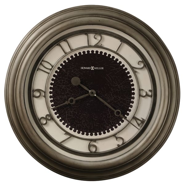 slide 2 of 2, Howard Miller Kennesaw Elegant, Modern, Transitional, and Contemporary Statement Wall Clock with Large Numbers, Reloj De Pared