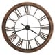 preview thumbnail 1 of 0, Howard Miller Thatcher Industrial, Transitional, Vintage, and Rustic, Statement Gallery Wall Clock, Reloj De Pared