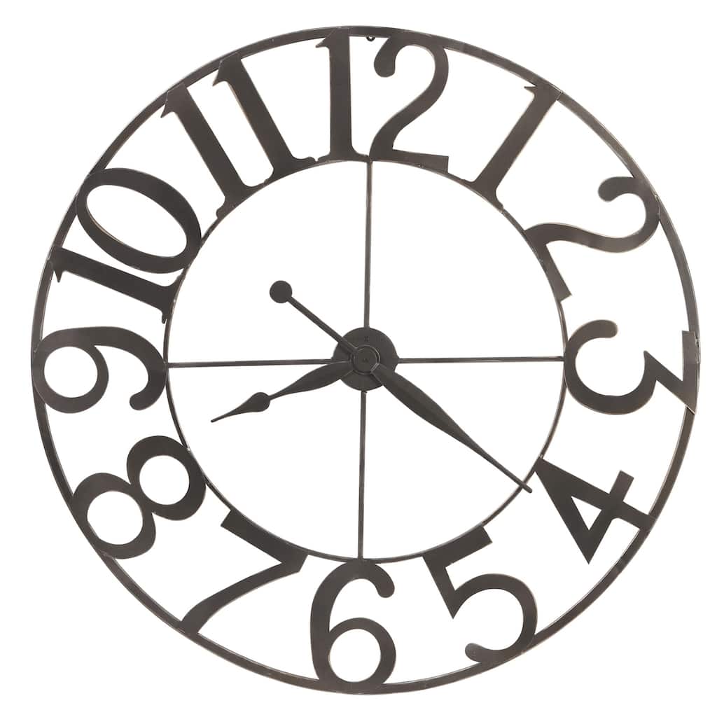Howard Miller Felipe Industrial, Abstract, Contemporary Modern Wall Clock, Reloj de Pared