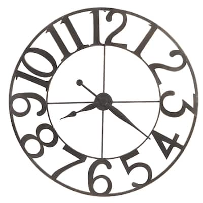 Howard Miller Felipe Industrial, Abstract, Contemporary Modern Wall Clock, Reloj de Pared