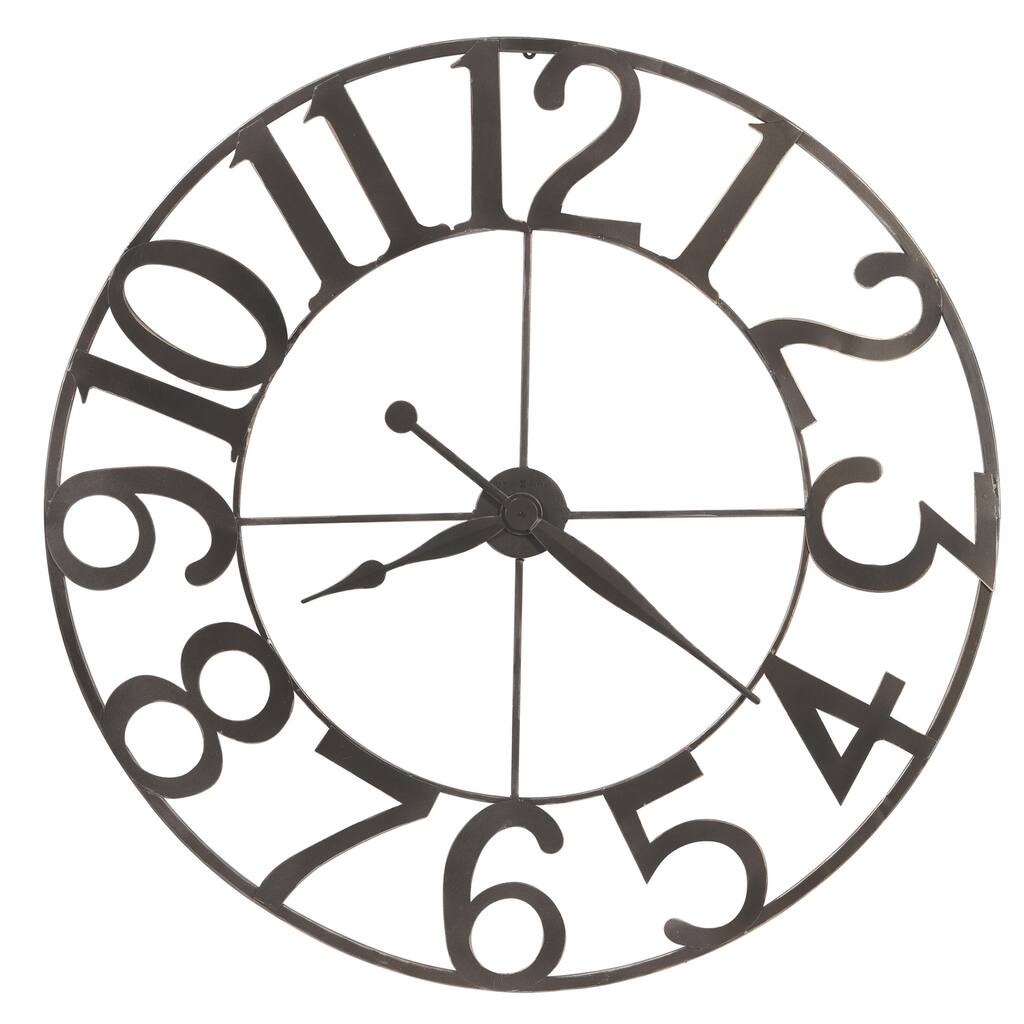Howard Miller Felipe Industrial, Abstract, Contemporary Modern Wall Clock, Reloj de Pared