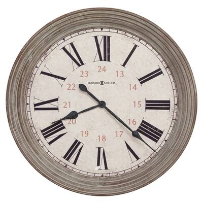 Howard Miller Nesto Rustic, Transitional, Vintage, and Farmhouse Style Gallery Wall Clock, Reloj De Pared