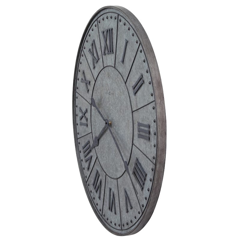 Howard Miller Manzine Contemporary, Modern, Transitional, Sleek and Bold Gallery Wall Clock, Reloj De Pared