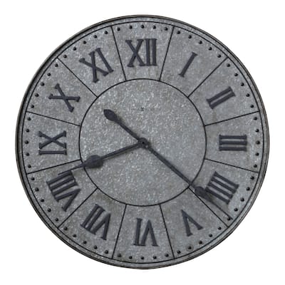 Howard Miller Manzine Contemporary, Modern, Transitional, Sleek and Bold Gallery Wall Clock, Reloj De Pared