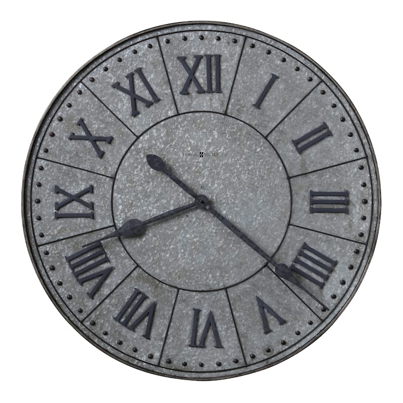 Howard Miller Manzine Contemporary, Modern, Transitional, Sleek and Bold Gallery Wall Clock, Reloj De Pared