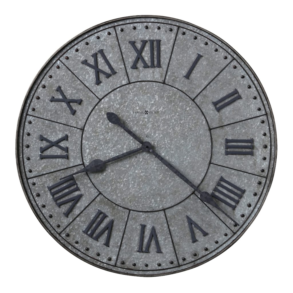 Howard Miller Manzine Contemporary, Modern, Transitional, Sleek and Bold Gallery Wall Clock, Reloj De Pared