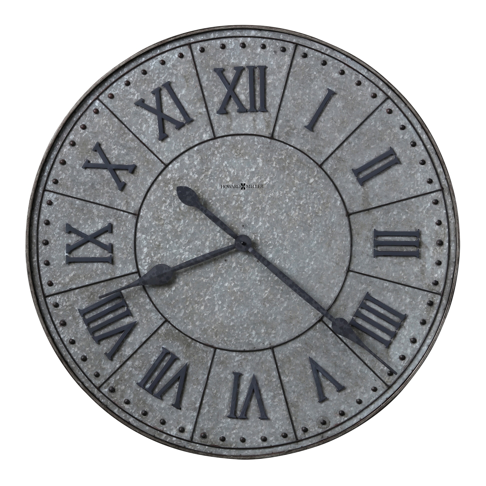 Howard Miller Manzine Contemporary, Modern, Transitional, Sleek and Bold Gallery Wall Clock, Reloj De Pared