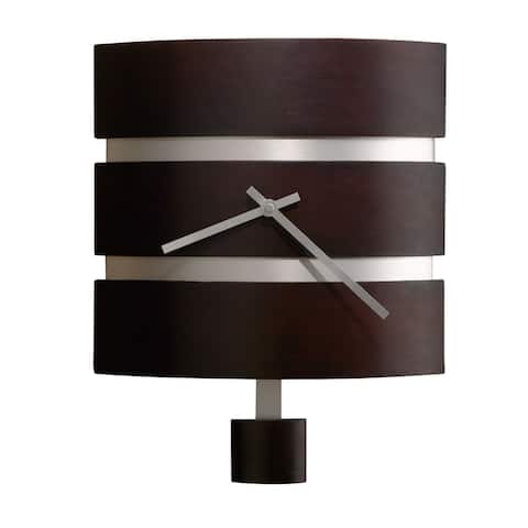 Howard Miller Morrison Chic, Sleek, Contemporary Modern, Transitional Style Bold Statement Wall Clock with Pendulum