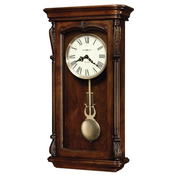 Howard Miller Henderson Grandfather Clock Style Chiming Wall Howard Miller Henderson Grandfather Clock Style Chiming Wall With Pendulum Charming Vintage