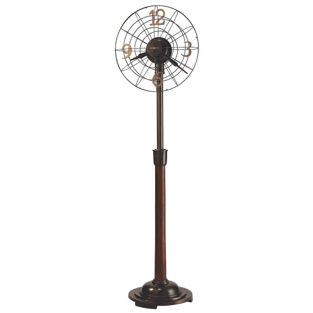 Howard Miller Floor Phan Retro Transitional Style Standing Clock with Pendulum and Movements, Reloj de Pendulo de Piso