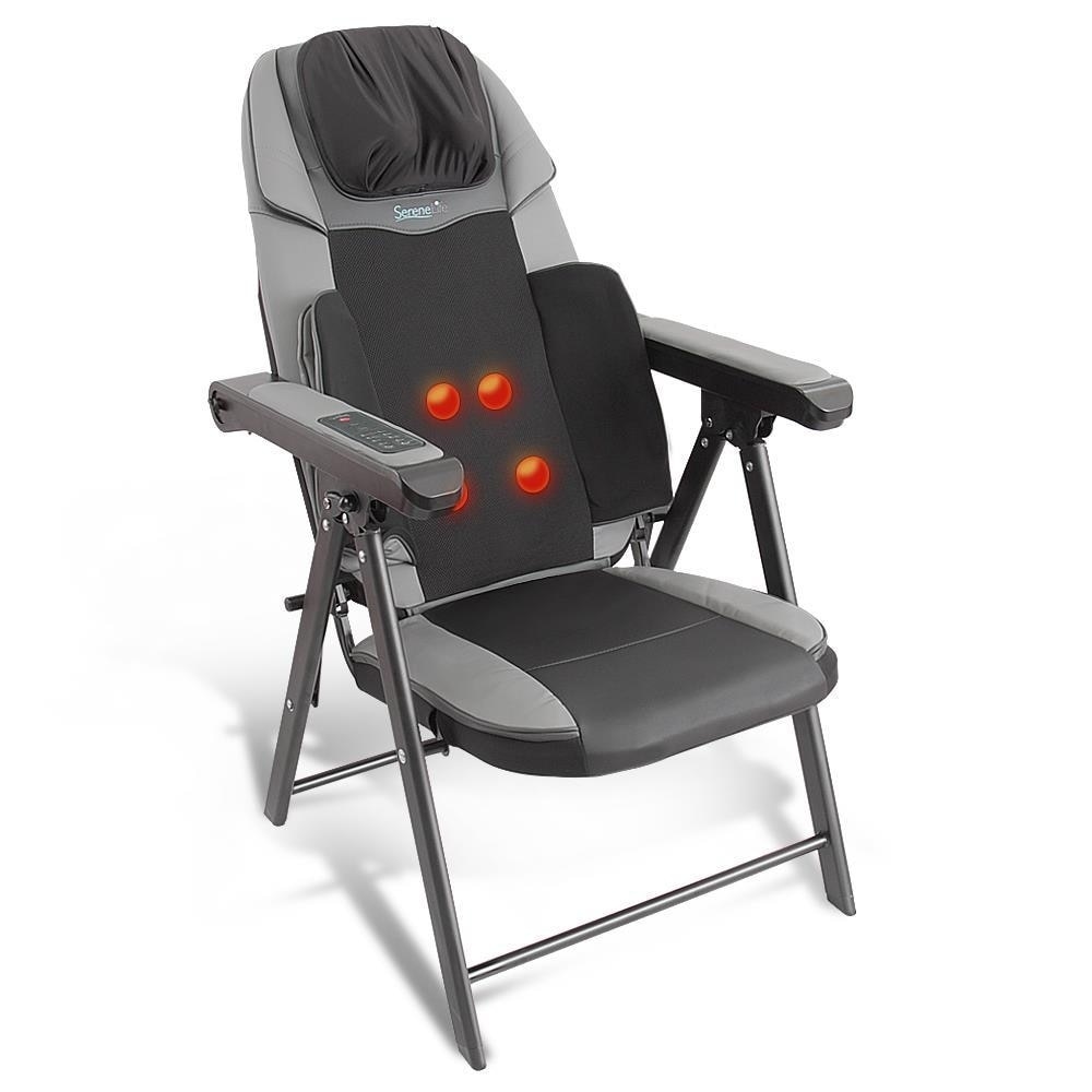 Shop Programmable Heated Electric Neck Back Seat Massager Chair