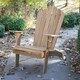 Cambridge Casual Sherwood Oversized Teak Adirondack Chair with Cup Holder - Thumbnail 2