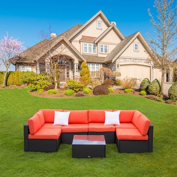 Shop Kinbor All Weather Outdoor Furniture Patio Sectional