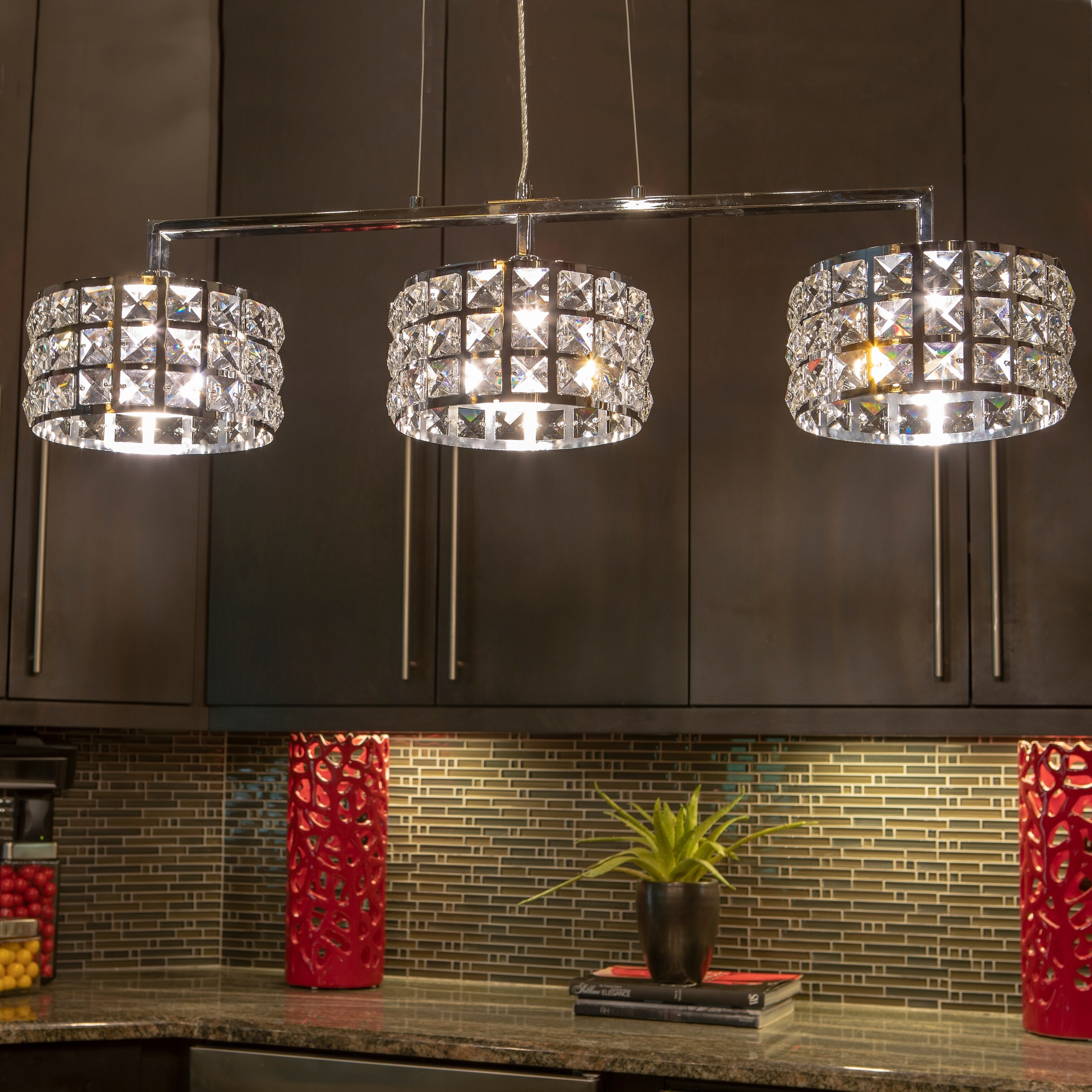 Shop Cosette Crystal Island Pendant Overstock 22822746