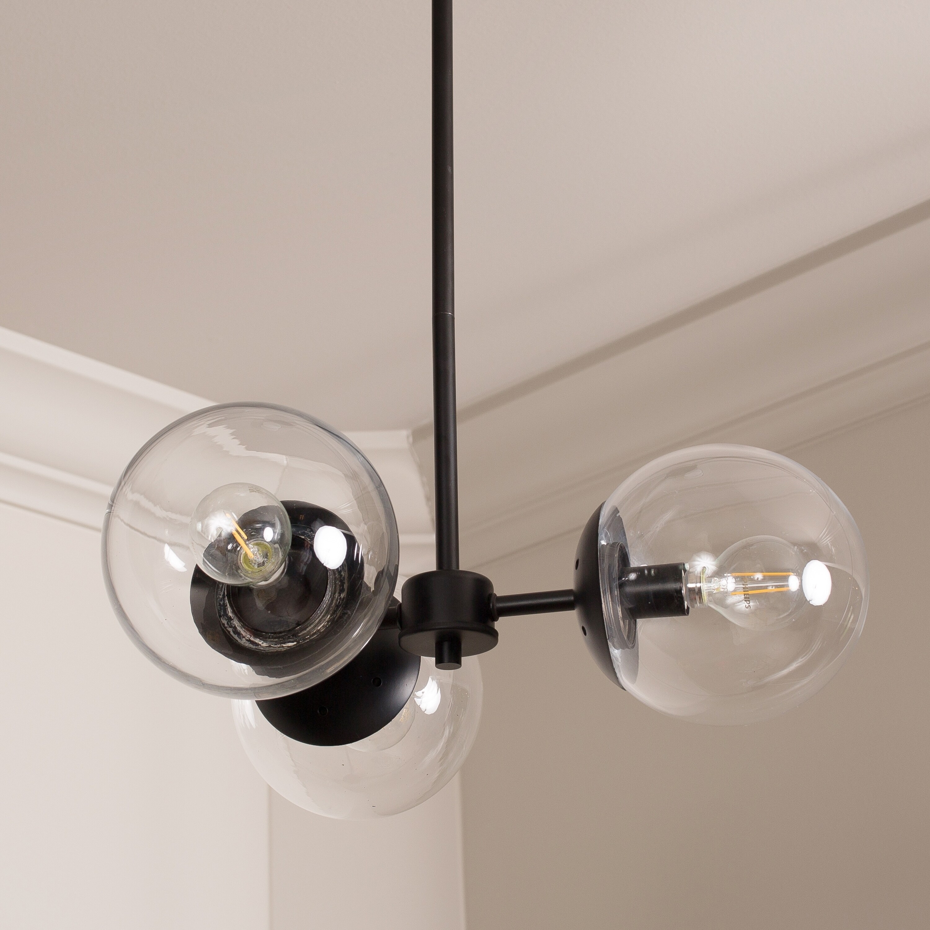 Gabriel Globe 3-Light Chandelier - Chandeliers For Bedrooms by Overstock.com