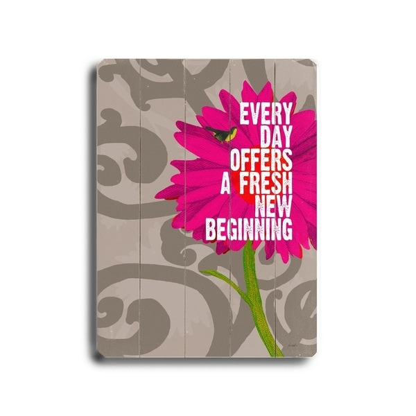 every day offers - Planked Wood Wall Decor by Lisa Weedn