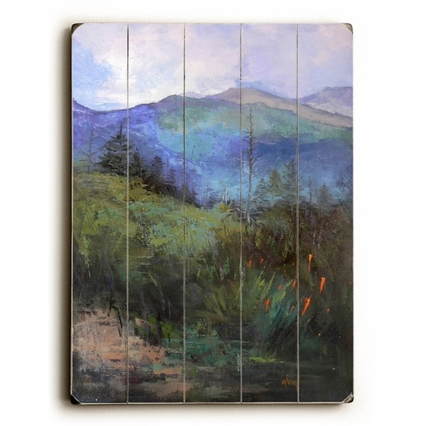 Carol Schiff - 13 - Planked Wood Wall Decor by Carol Schiff