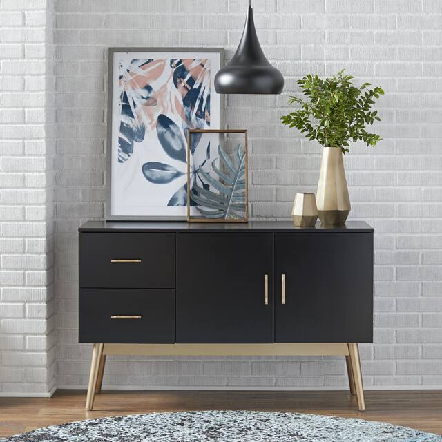 Simple Living Stacy Buffet - Black