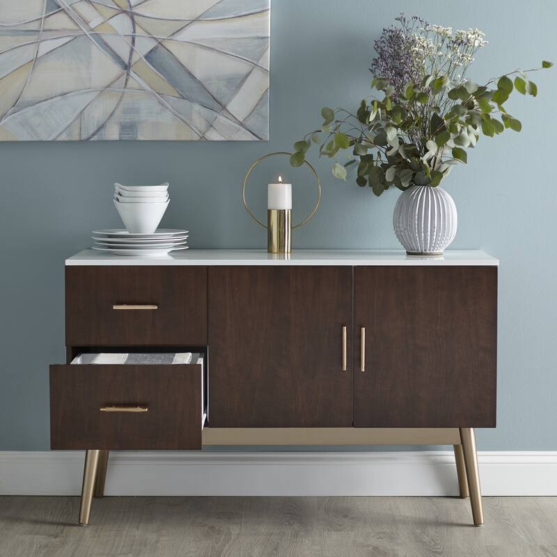 Simple Living Stacy Mid-Century Buffet/Sideboard