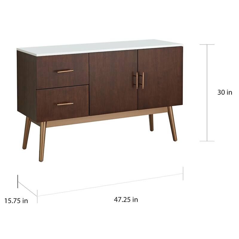 Simple Living Stacy Mid-Century Buffet/Sideboard