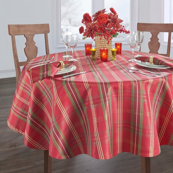 holiday tablecloth