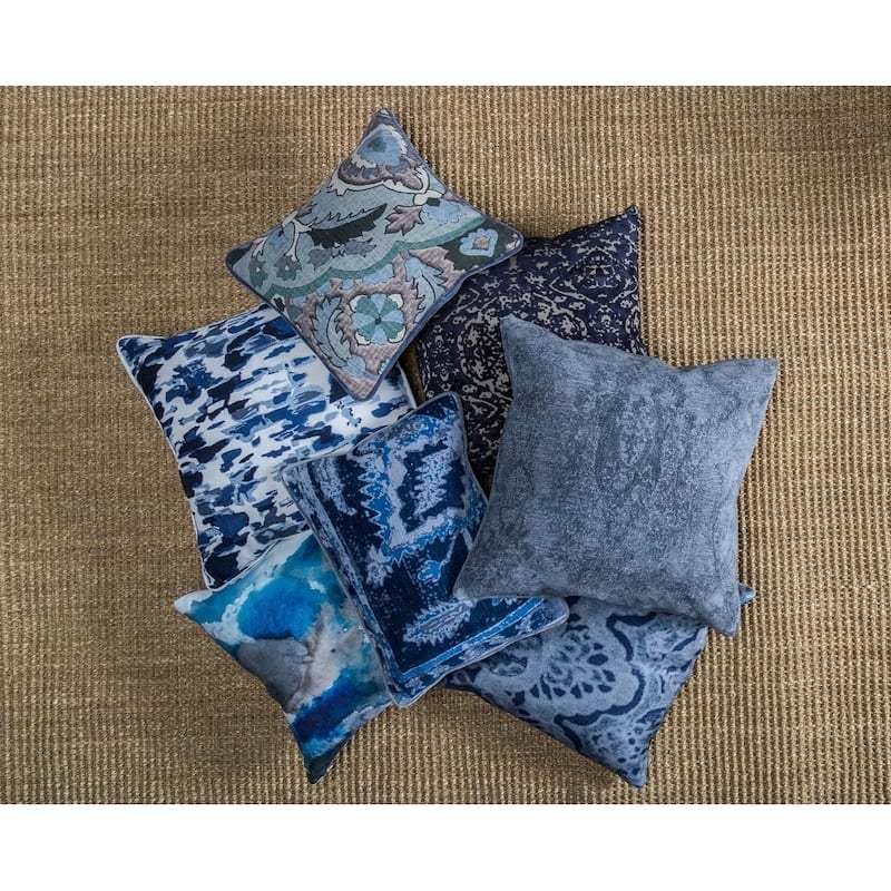 Kosas Home Laguna 100% Cotton 20-inch Throw Pillow