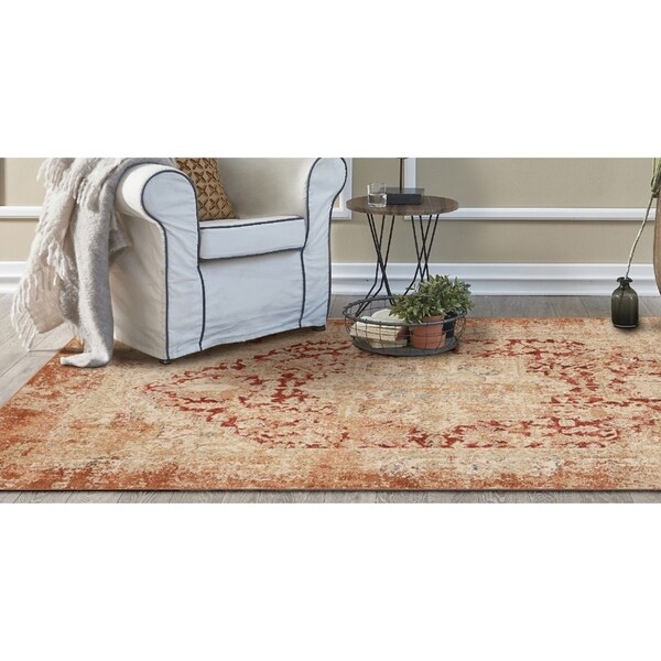 Kas Manor E Distressed Jerome Rug 10 X 14 On Kas Manor E Distressed Jerome Rug 10 X27