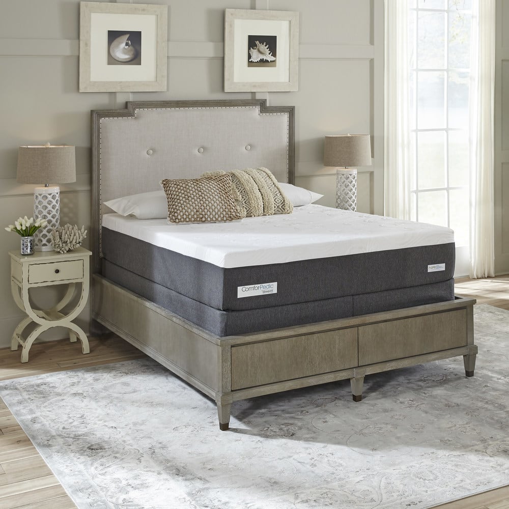 ComforPedic from BeautyRest 14-inch NRGel Mattress Set