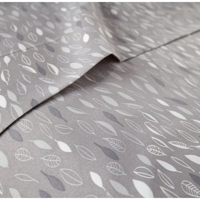 Vilano Choice Ultra-soft Deep Pocket Botanical 4-piece Printed Bed Sheet Set