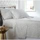 Option white with taupe maze