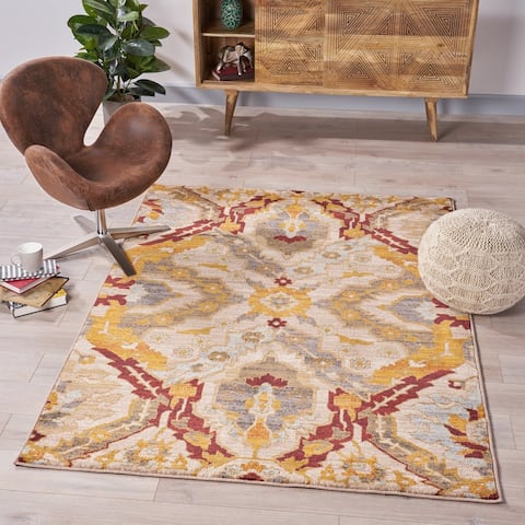 Levitas Ikat Indoor Rug by Christopher Knight Home