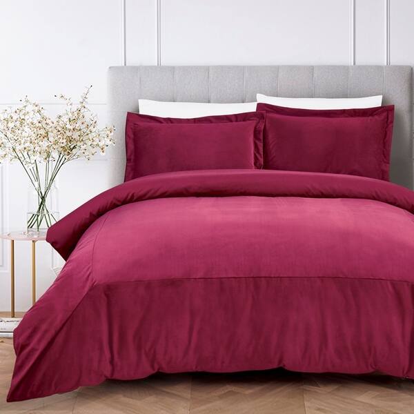 Shop California Design Den Luxury French Velvet 3 Piece Comforter