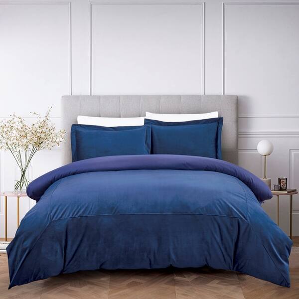 Shop California Design Den Luxury French Velvet 3 Piece Comforter