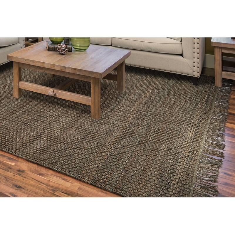 Natural Bondi Casual Boho Handwoven Jute Rug