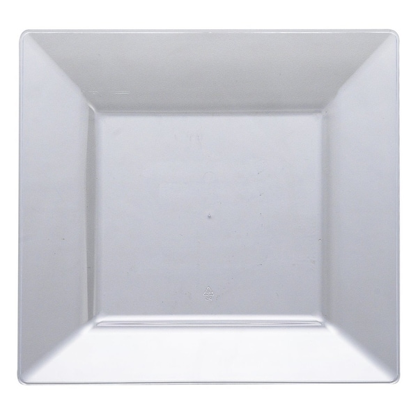 Plastic Black 10.75/" Rectangle Serving Trays Disposable Party Home Tableware
