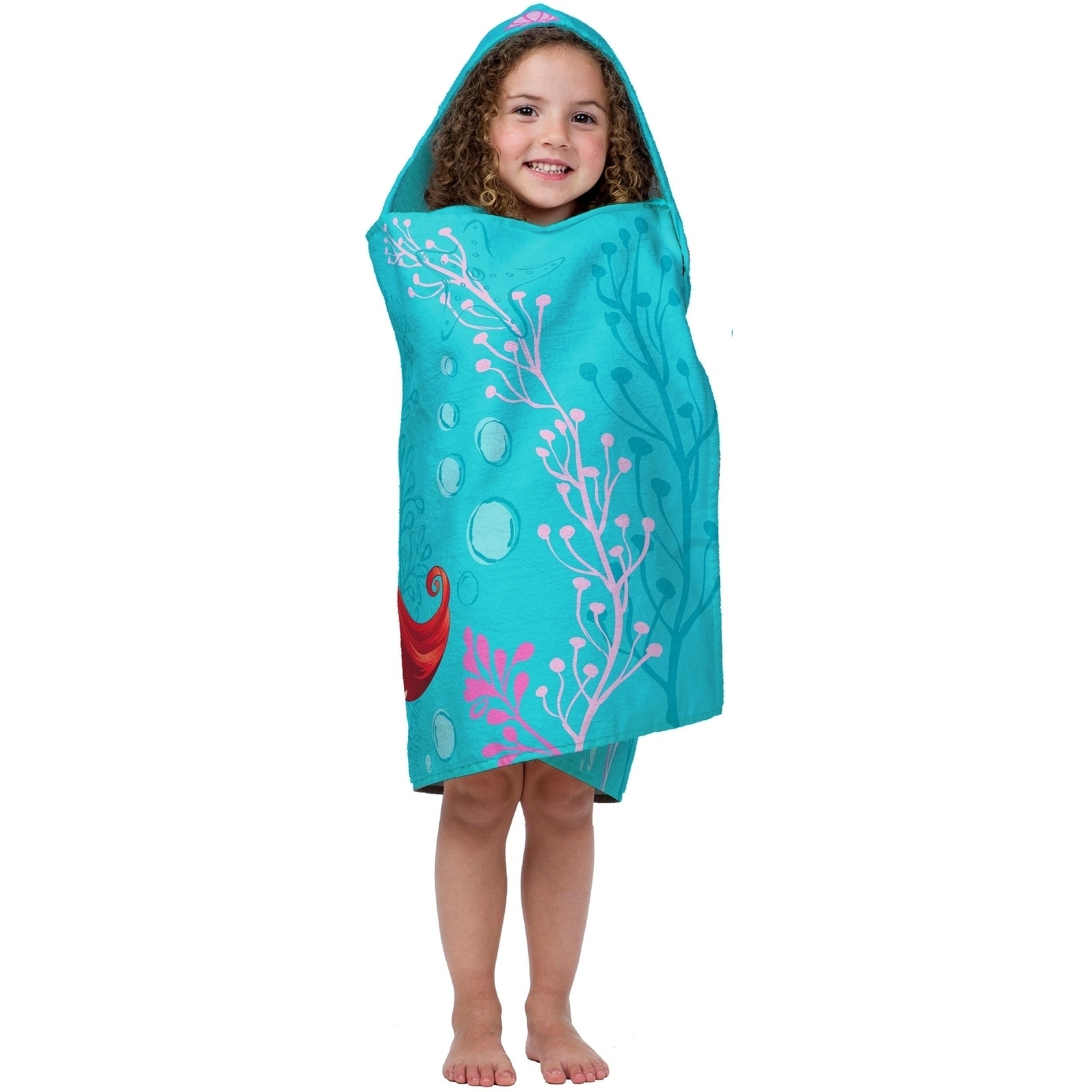 ariel hooded towel