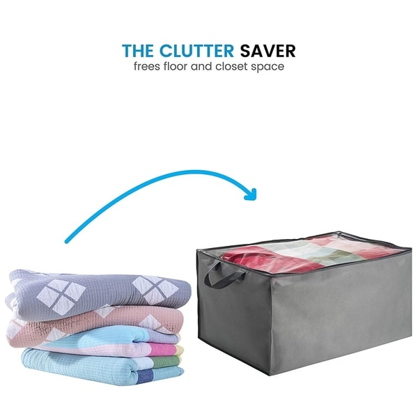 clear comforter storage bags