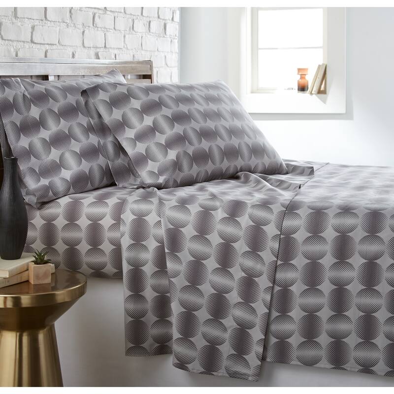Vilano Choice Ultra-soft 4-piece Printed Bedsheet Set