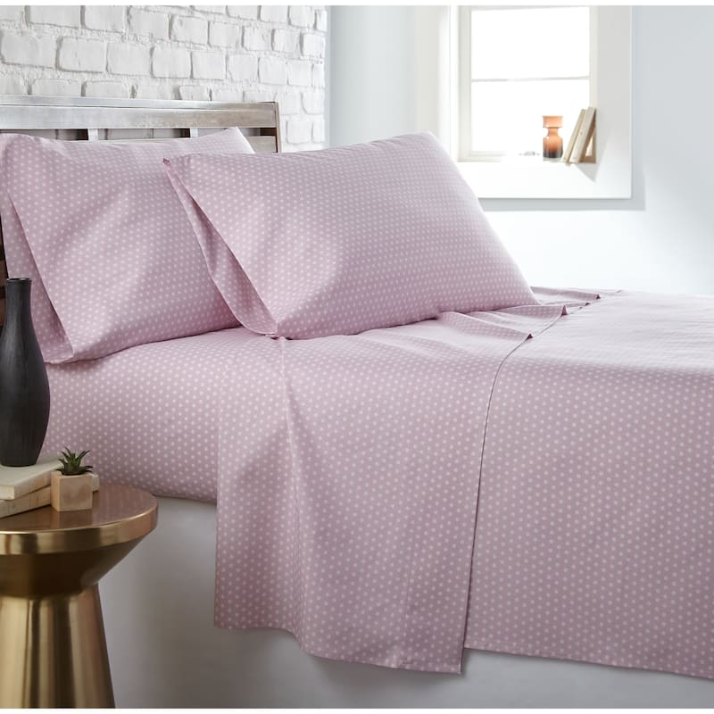 Vilano Choice Ultra-soft 4-piece Printed Bedsheet Set