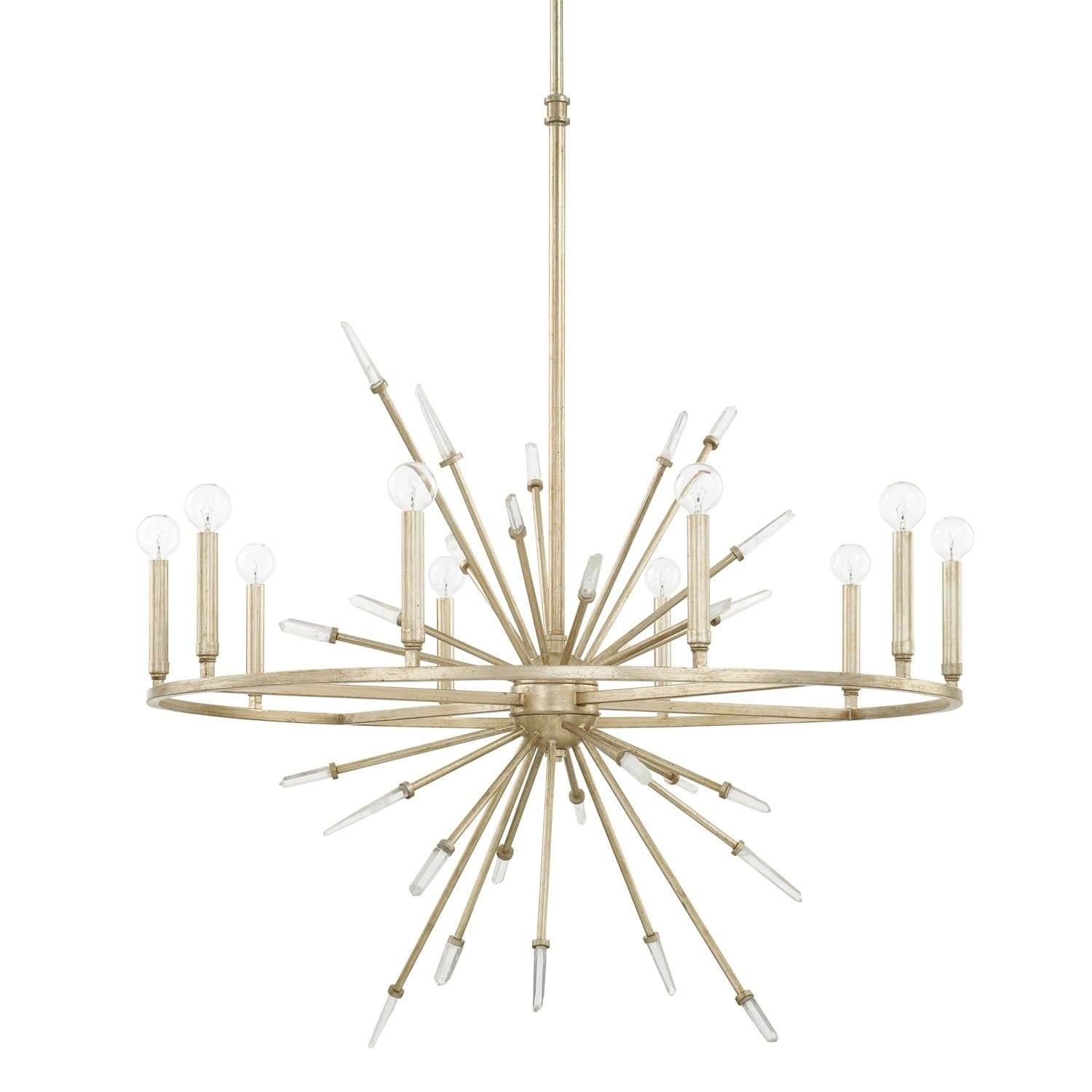 Adira 10-light Winter Gold Chandelier - Winter Gold - Chandeliers For Bedrooms by Overstock.com