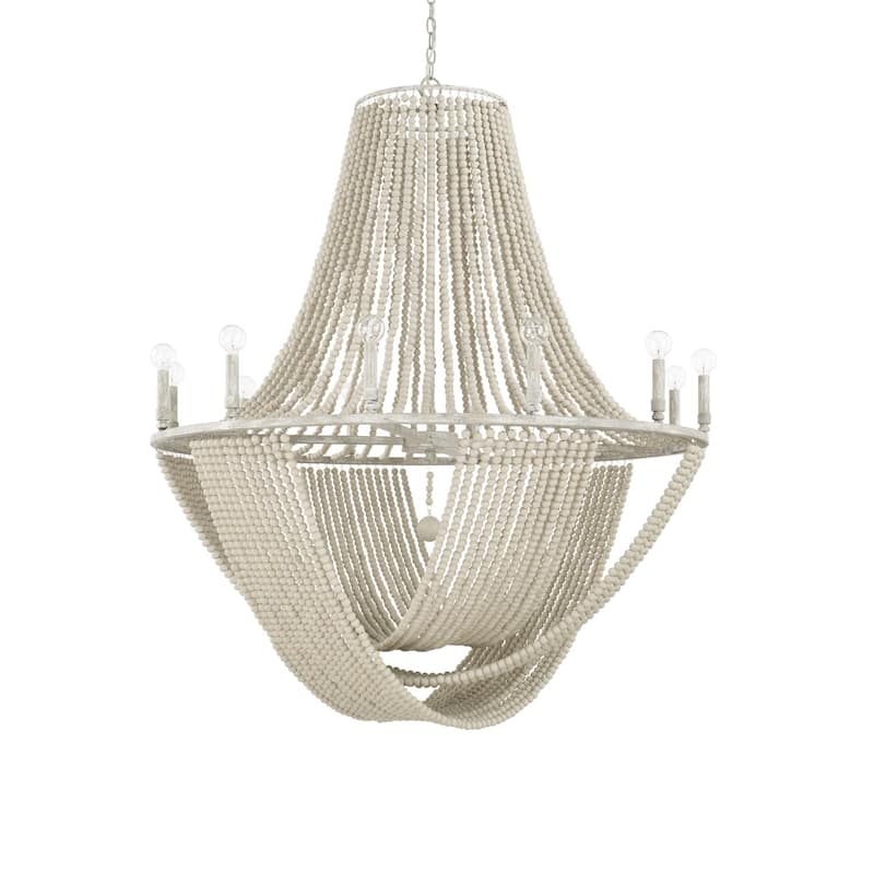 Kayla 12-light Mystic Sand Chandelier - Mystic Sand