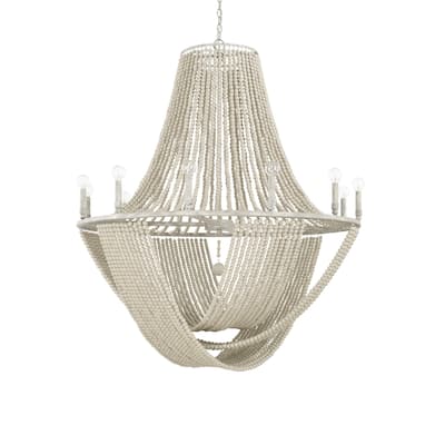 Kayla 12-light Mystic Sand Chandelier - Mystic Sand