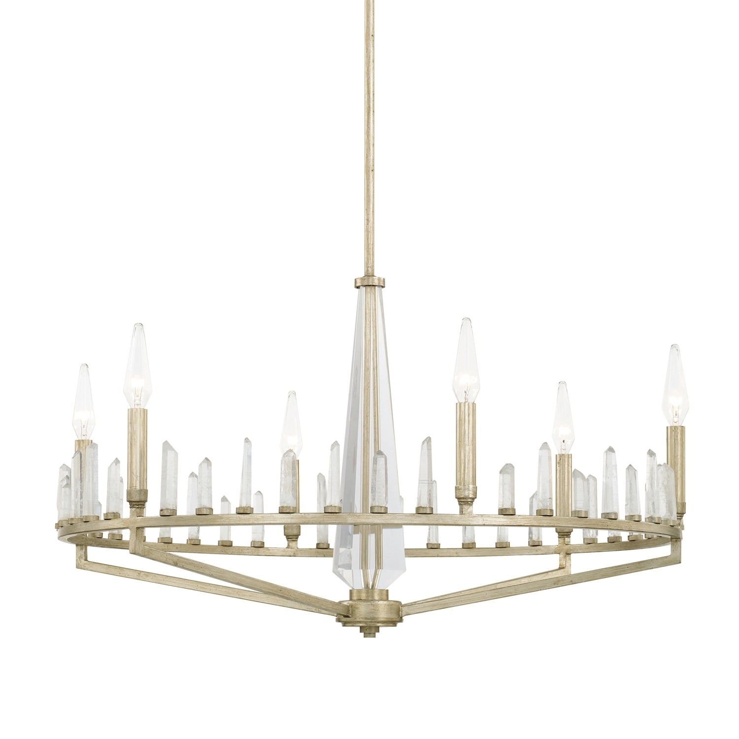 Adira 6-light Winter Gold Chandelier - Chandeliers For Bedrooms by Overstock.com