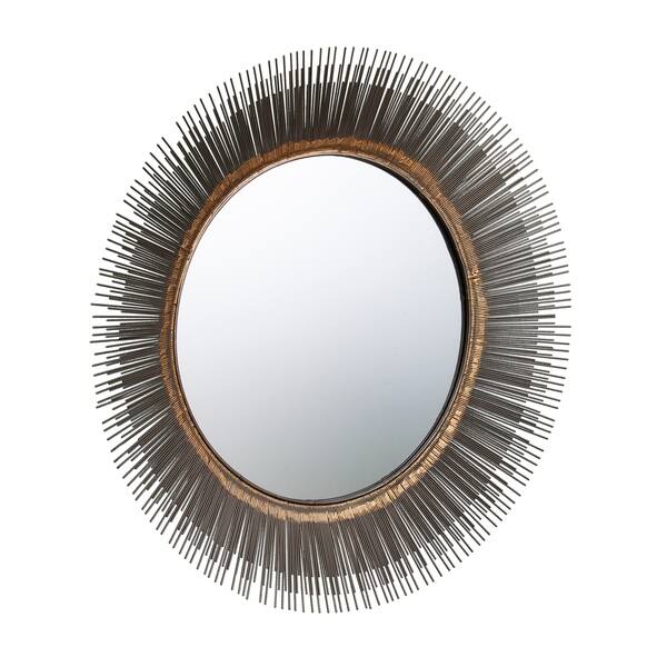 Shop Stolla Decorative Eclectic Metal Starburst Wall Mirror
