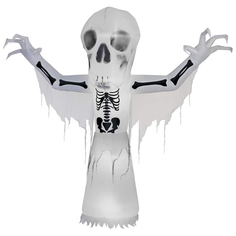 Halloween Airblown Inflatables ShortCircuit-Thunder Bare Bones