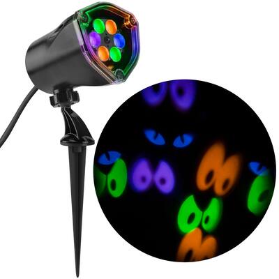 Halloween Gemmy Lightshow Projection Whirl-a-Motion Eyes