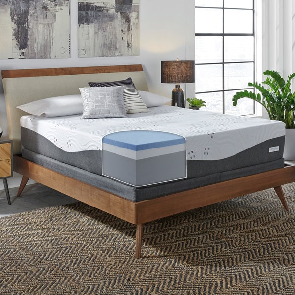 Gel memory foam mattress 14 inch sale