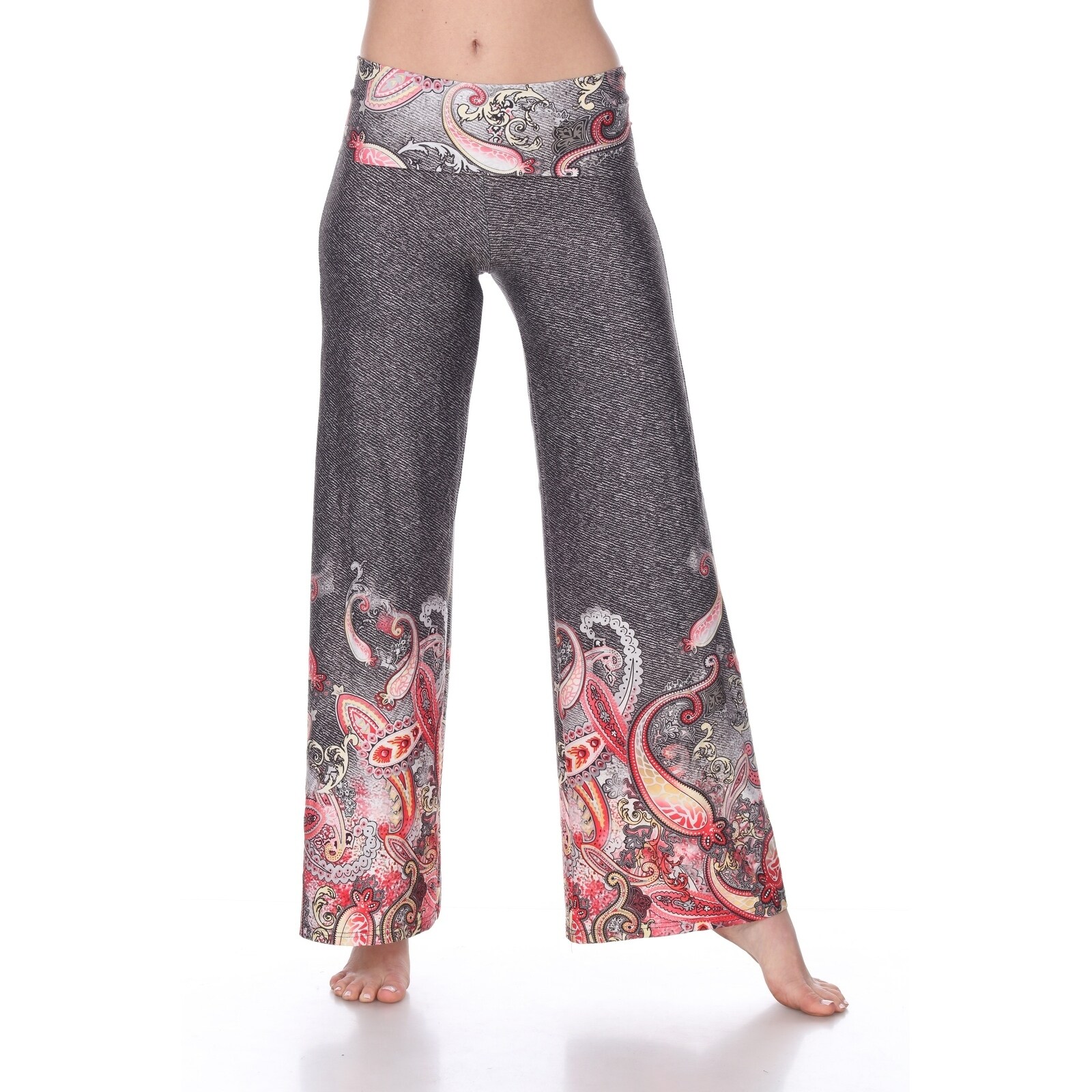 womens printed jeans